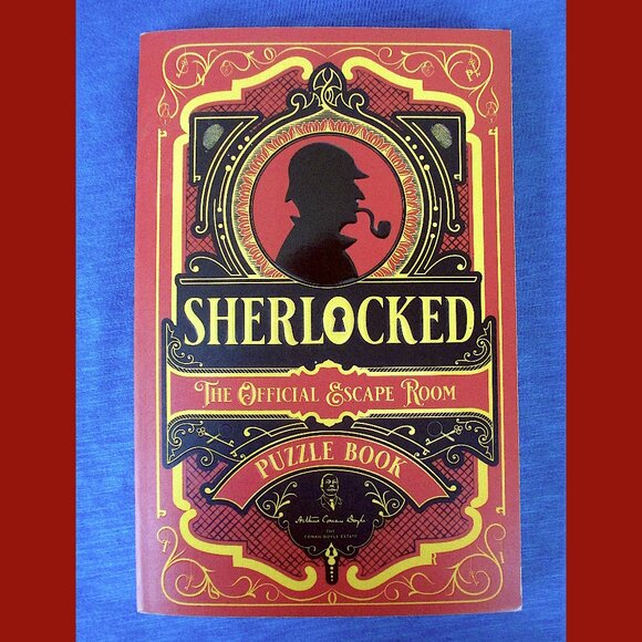 Book - Sherlocked: The Official Escape Room Puzzle Book by The Escape Room Guys - Picture 1 of 13